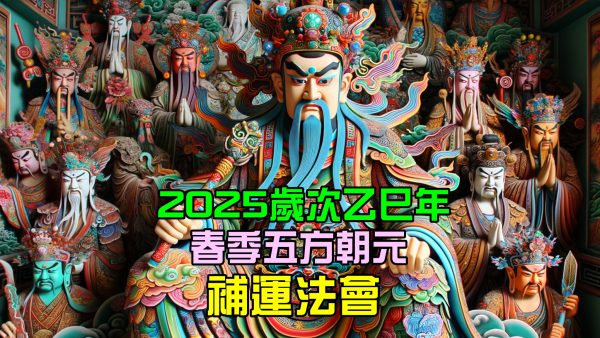 2025歲次乙巳春季五方朝元禮斗祈安補運法會